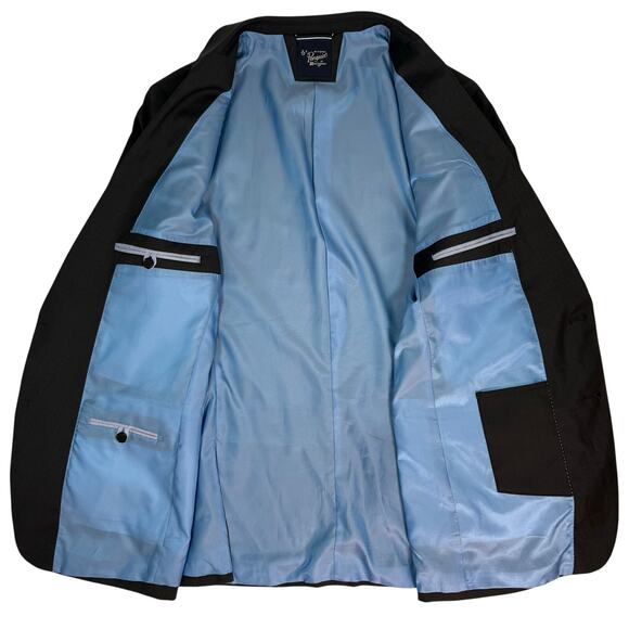 Original Penguin OsmanJ Blazer Men’s 44L Wool Blend Gray Sport Coat - Picture 3 of 7